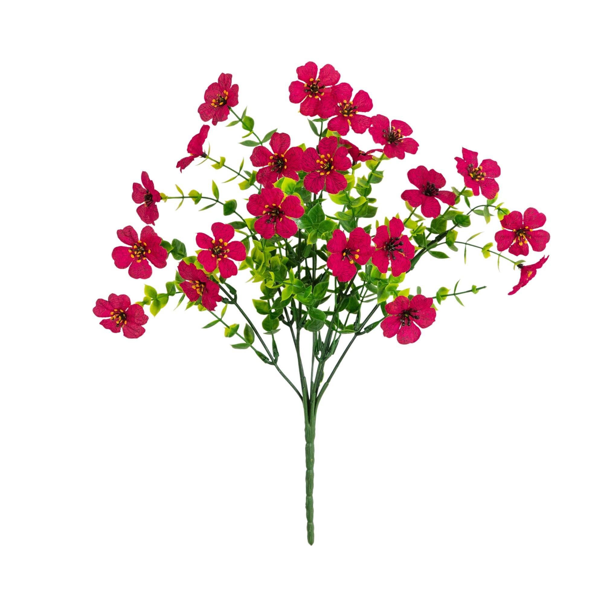 13" UV Resistant Artificial Daisy Bushes